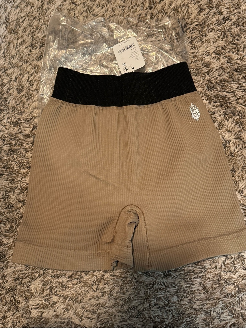 Free People seamless prajna shorts size XS/S